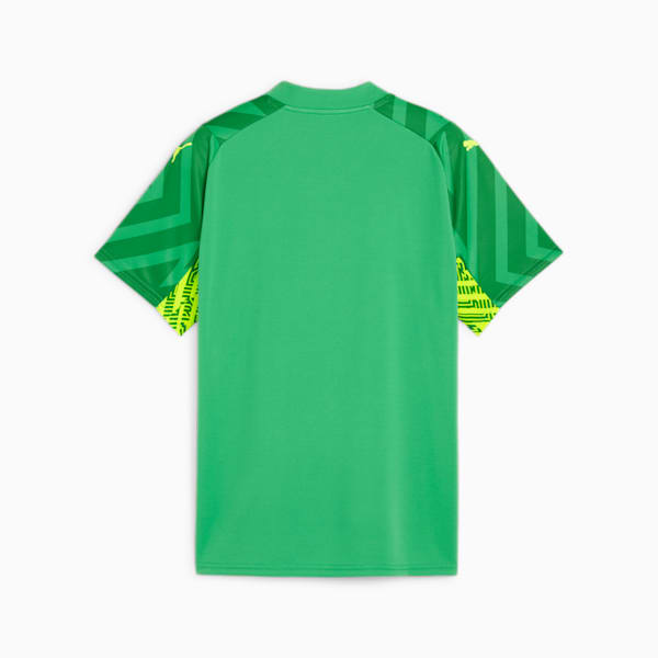 Manchester City Short Sleeve Goalkeeper Jersey Youth, Grassy Green-Yellow Alert
