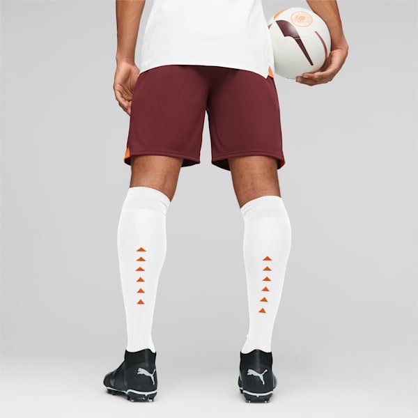 Manchester City Football Men's Shorts, Aubergine-Cayenne Pepper, extralarge-IND