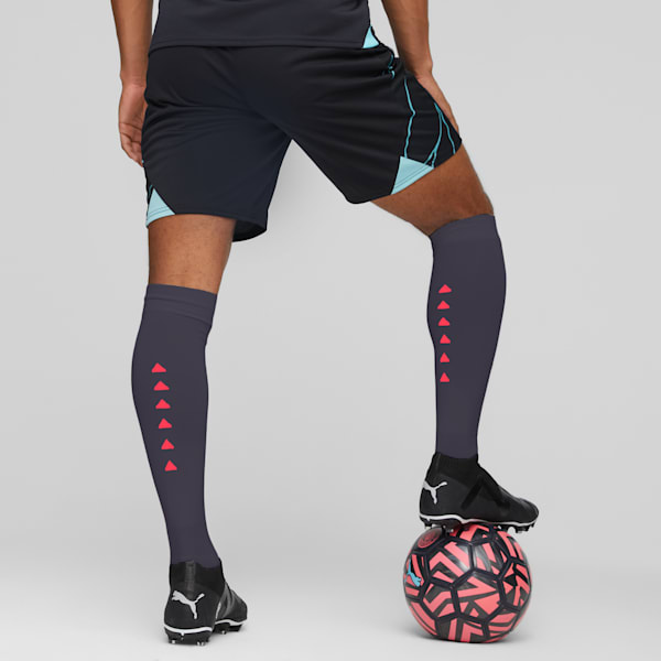 Short de futbol del Manchester City, Dark Navy-Hero Blue, extralarge