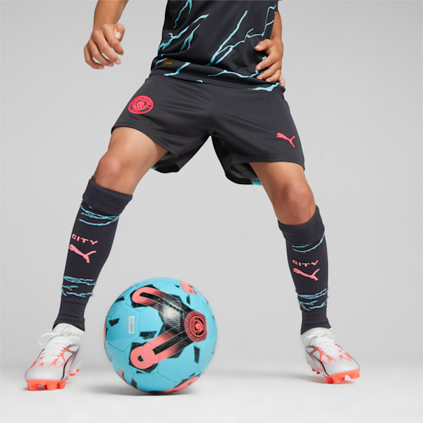 Manchester City Youth Football Shorts, Dark Navy-Hero Blue, extralarge-GBR