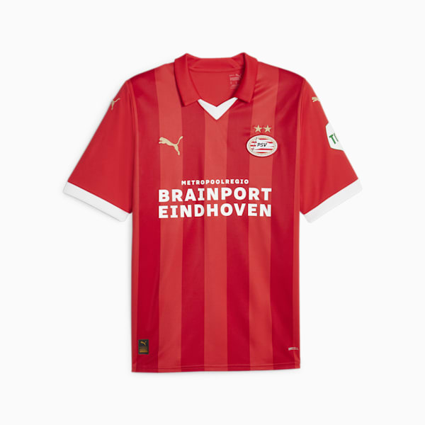 Jersey de local de PSV Eindhoven 23/24 para hombre, For All Time Red-PUMA White, extralarge