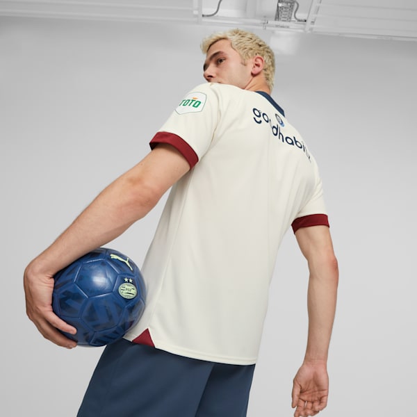 PSV Eindhoven Puma 2023/24 Away Replica Jersey - Cream