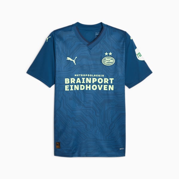 PSV Eindhoven 23/24 Third Jersey Men, Sailing Blue-Fast Yellow, extralarge-GBR
