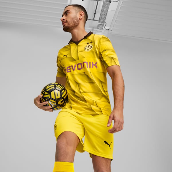 Jersey Hombre Borussia Dortmund 23/24, Cyber Yellow-PUMA Black, extralarge