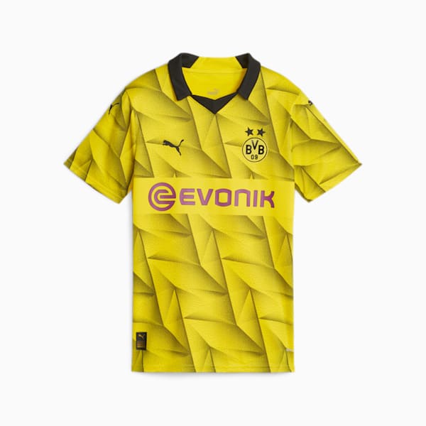 Borussia Dortmund 23/24 Women's Third Jersey, Cyber Yellow-PUMA Black, extralarge-GBR