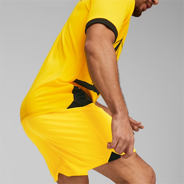 Short de soccer Borussia Dortmund Homme, Cyber Yellow-PUMA Black, extralarge