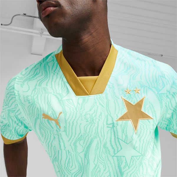 SK Slavia Prague 23/24 Away Jersey, Electric Peppermint-Victory Gold, extralarge-GBR