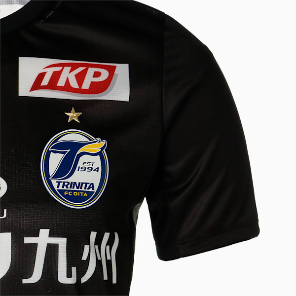 メンズ トリニータ 2022 リミテッド 半袖 ゲームシャツ, Puma Black-AOP, extralarge-JPN
