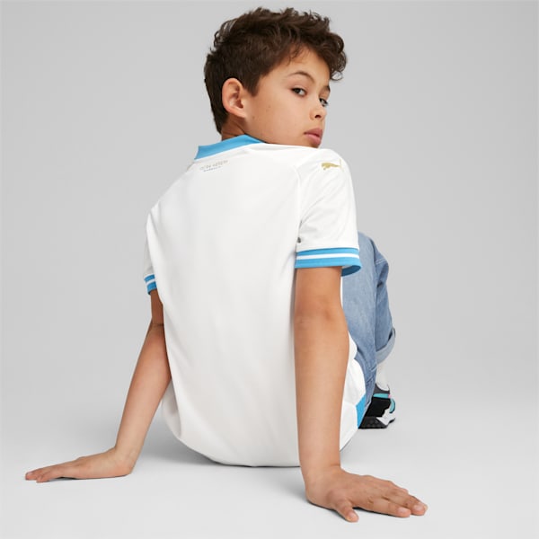 Olympique de Marseille 23/24 Youth Home Jersey, PUMA White, extralarge-GBR