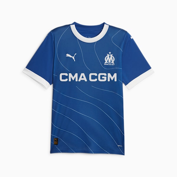 Olympique de Marseille 23/24 Men's Away Jersey, PUMA Team Royal-Clyde Royal, extralarge-IND