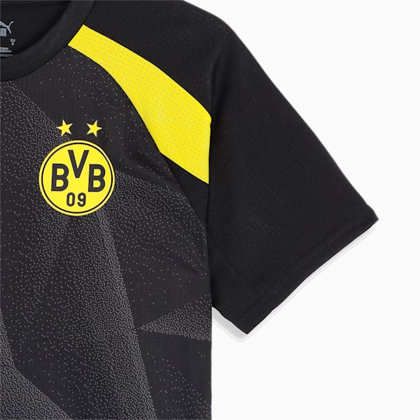 メンズ ドルトムント 2023-24 プレマッチ シャツ, PUMA Black-Cyber Yellow, extralarge-JPN