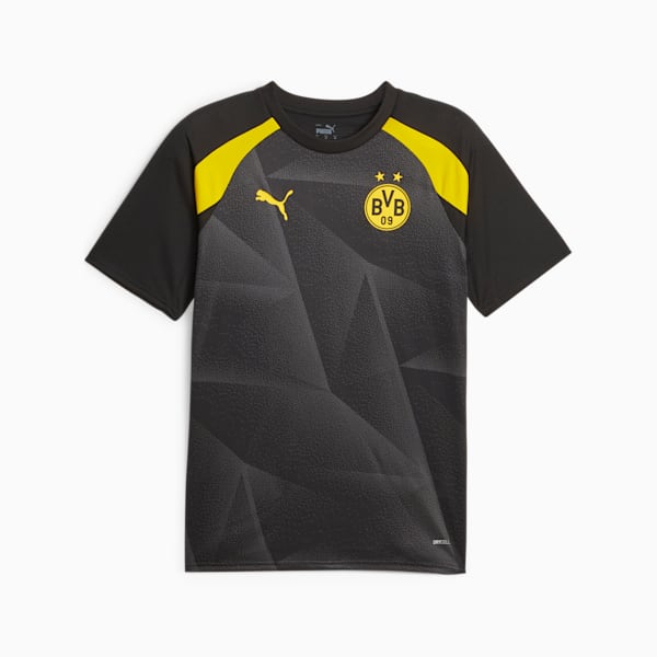 Borussia Dortmund Men's Prematch Jersey, PUMA Black-Cyber Yellow, extralarge