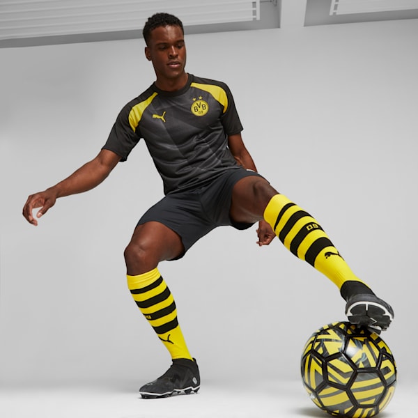 Borussia Dortmund Men's Prematch Jersey, PUMA Black-Cyber Yellow, extralarge