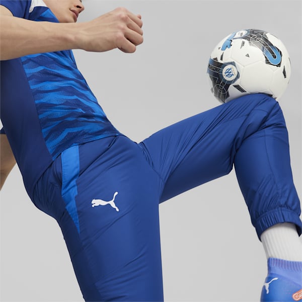 Olympique de Marseille Prematch Football Pants, PUMA Team Royal-Clyde Royal, extralarge-GBR