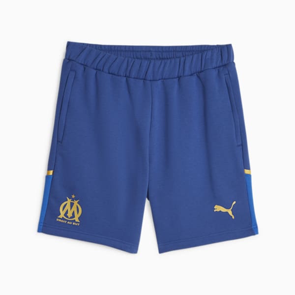 Olympique de Marseille Football Casuals Shorts, Clyde Royal-PUMA White, extralarge-GBR