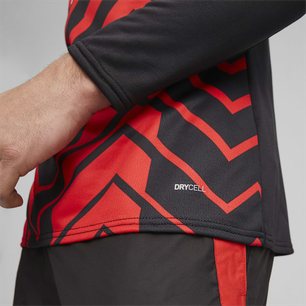AC Milan Pre-match Sweatshirt, For All Time Red-PUMA Black, extralarge-GBR