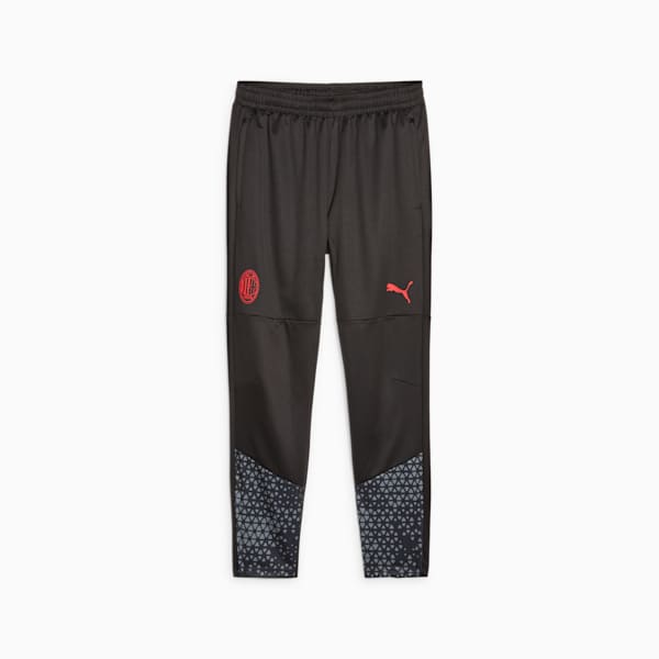 AC Milan Football Training Pants, PUMA Black-Flat Medium Gray, extralarge-GBR