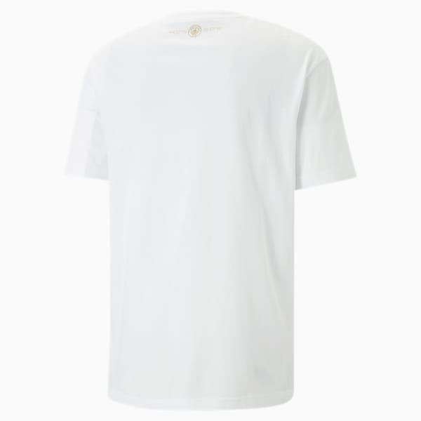 メンズ マンチェスター シティー MCFC チャイニーズ ニューイヤー 半袖 Tシャツ, PUMA White-Puma Team Gold