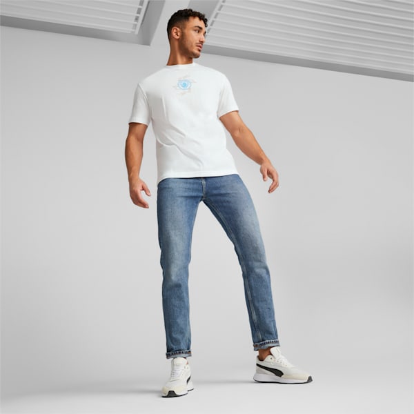 Manchester City Chinese New Year Tee, PUMA White-Puma Team Gold, extralarge-GBR