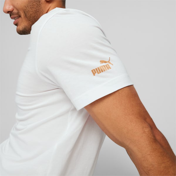 メンズ マンチェスター シティー MCFC チャイニーズ ニューイヤー 半袖 Tシャツ, PUMA White-Puma Team Gold