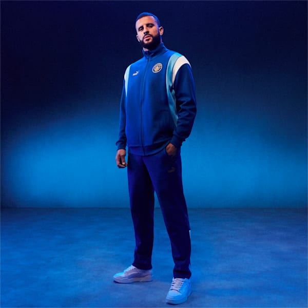 Manchester City Chinese New Year Track Jacket, Blazing Blue-Team Light Blue