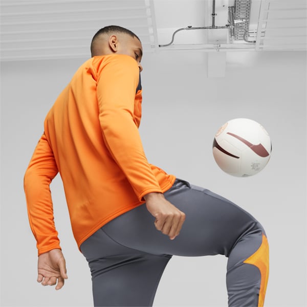 メンズ マンチェスター シティFC 2023-24 プレマッチ ニットトップ, Orange Popsicle-Strong Gray, extralarge-JPN