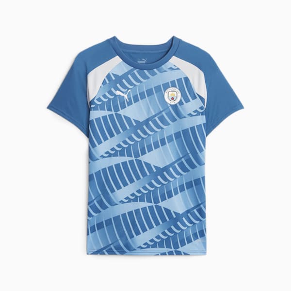 Manchester City Women's Prematch Jersey, Lake Blue-PUMA White, extralarge-GBR