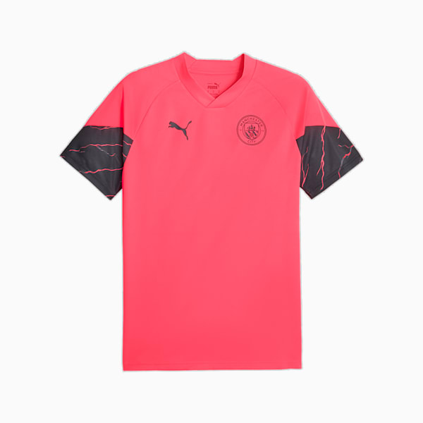 メンズ マンチェスター シティFC 2023-24 トレーニング シャツ, Sunset Glow-Dark Navy, extralarge-JPN