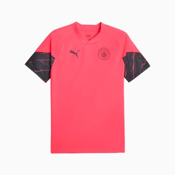 Maillot d'entraînement de soccer de Manchester City, Sunset Glow-Dark Navy, extralarge