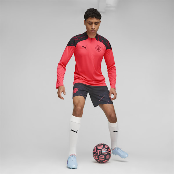 Manchester City Football Training Shorts, Dark Navy-Sunset Glow, extralarge-GBR