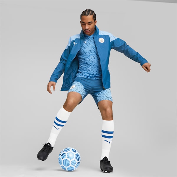 Manchester City Men's Training All-Weather Jacket, Lake Blue-Team Light Blue, extralarge-GBR