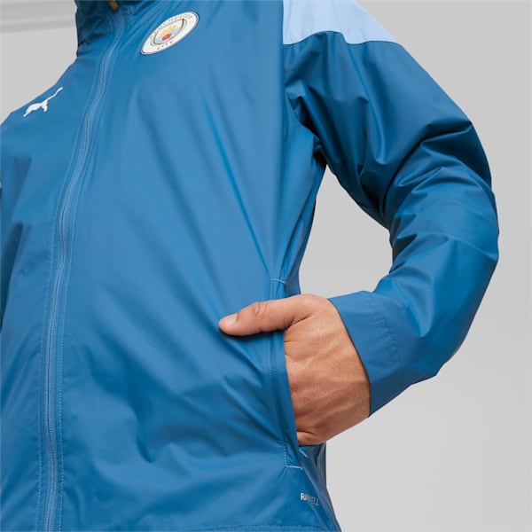 Manchester City Men's Training All-Weather Jacket, Lake Blue-Team Light Blue, extralarge-GBR