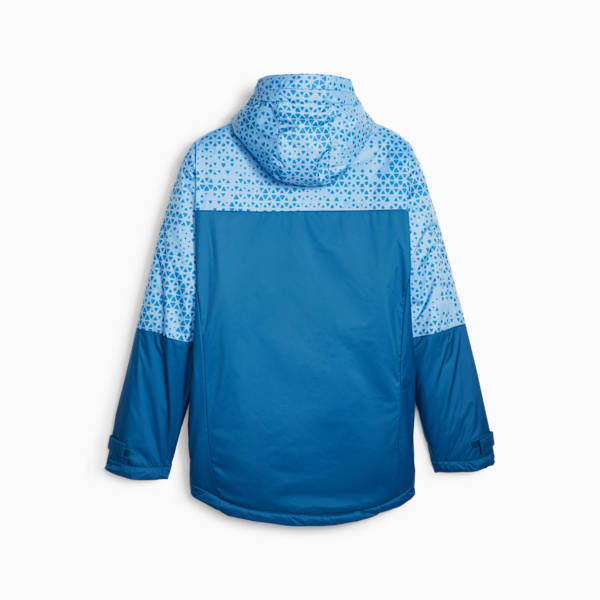 メンズ マンチェスター シティFC グラフィック ウインター ジャケット, Lake Blue-Team Light Blue, extralarge-JPN