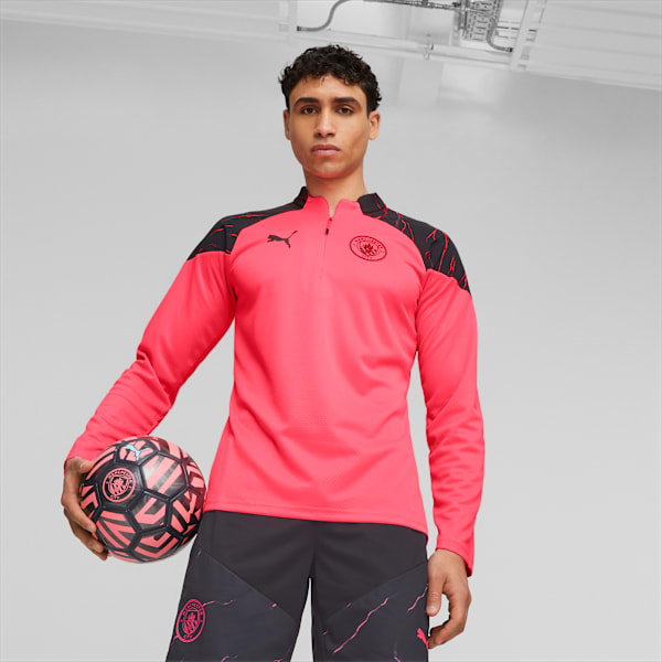 Manchester City Men's Pro Training Top, Sunset Glow-Dark Navy, extralarge-GBR