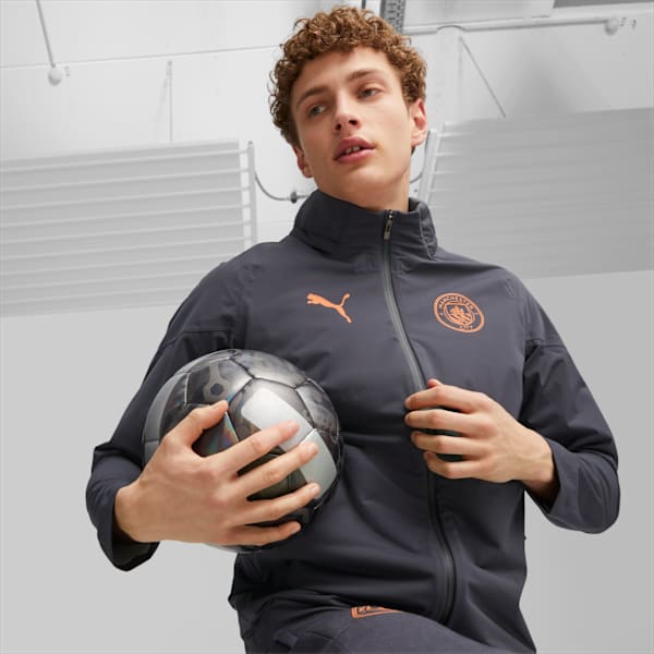 Manchester City Men's Rain Jacket | PUMA