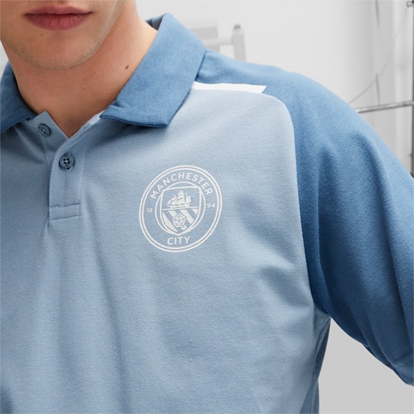 Manchester City Casuals Polo, Blue Wash-Deep Dive, extralarge-GBR