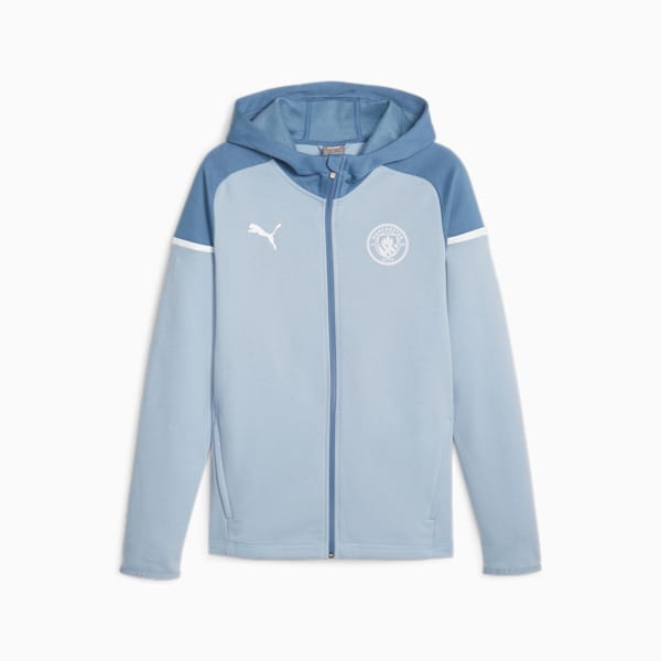 Manchester City Football Casuals Hooded Jacket, Blue Wash-Deep Dive, extralarge-GBR