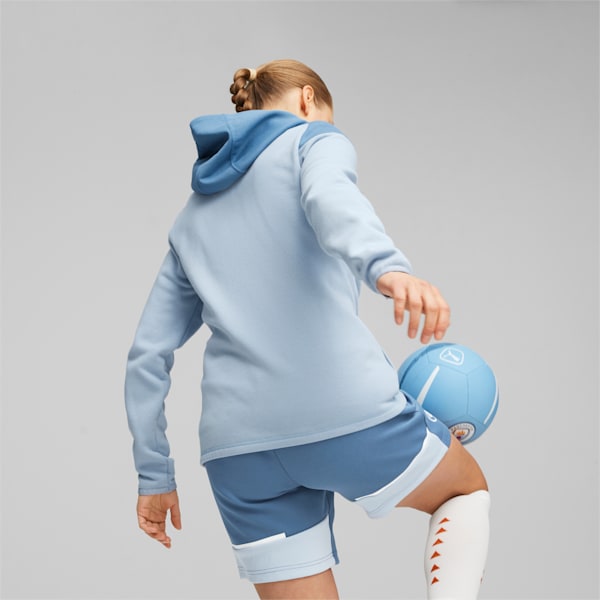 Manchester City Casuals Women's Hoodie, Blue Wash-Deep Dive, extralarge-GBR