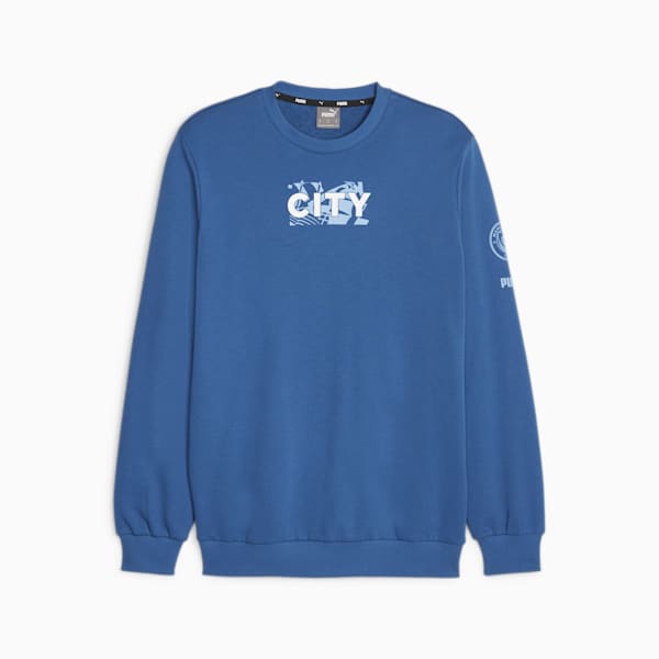 Manchester City FtblCore Men's Sweatshirt, Lake Blue-Team Light Blue, extralarge-IND