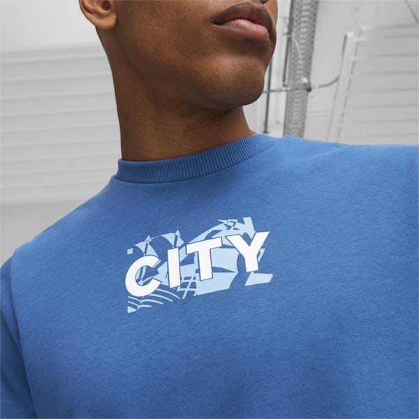 Manchester City FtblCore Men's Sweatshirt, Lake Blue-Team Light Blue, extralarge-IND