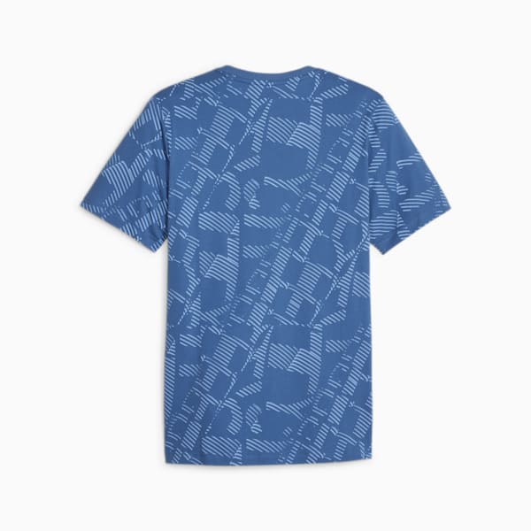 メンズ マンチェスター シティFC FTBLCORE AOP Tシャツ, Lake Blue-Team Light Blue, extralarge-JPN