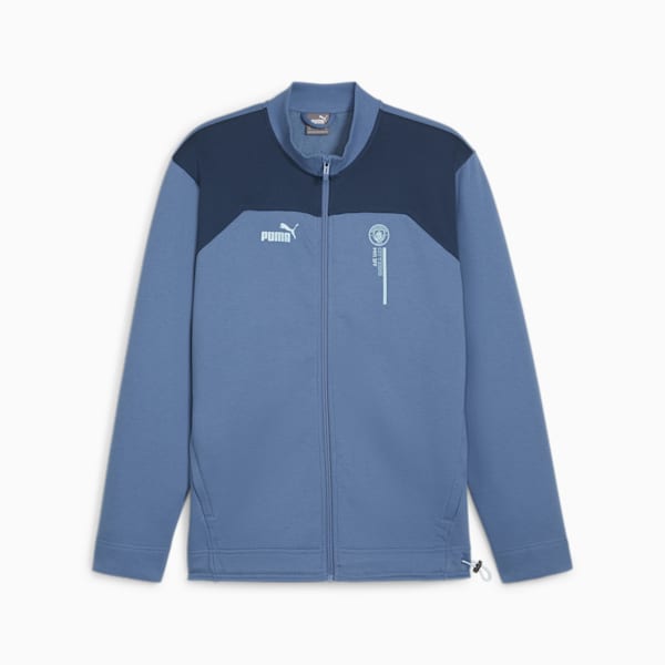 Manchester City FtblCulture Men's Track Jacket, Deep Dive-Marine Blue, extralarge-IND