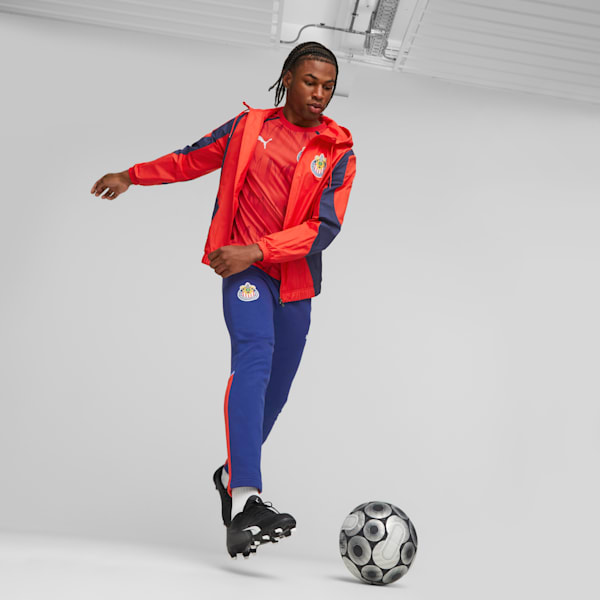 Chamarra Hombre Chivas Prematch, PUMA Red-PUMA Navy, extralarge