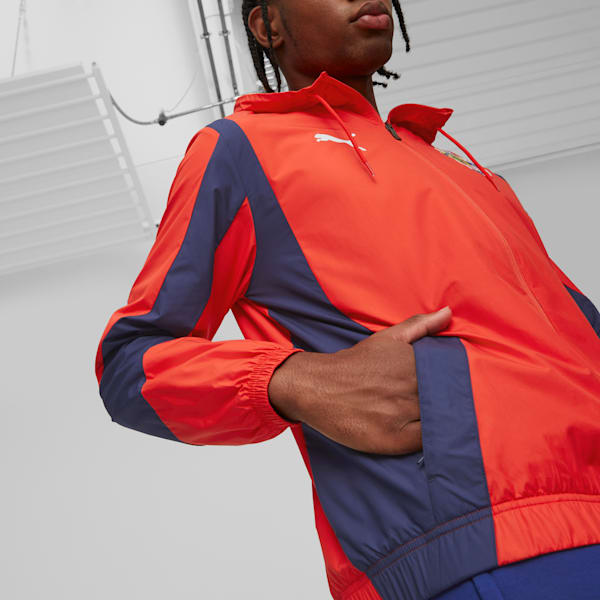 Chamarra Hombre Chivas Prematch, PUMA Red-PUMA Navy, extralarge