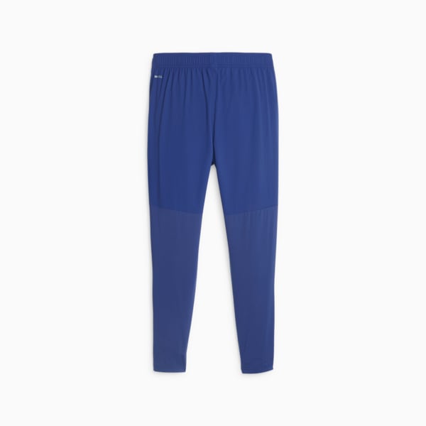 C.D. Guadalajara Men's Soccer Training Pants, Elektro Blue-Puma Silver, extralarge