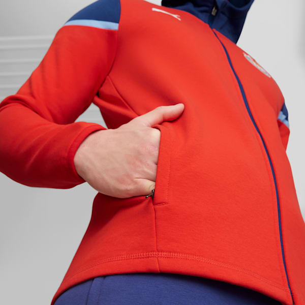Chamarra Casual Hombre Guadalajara, PUMA Red-Elektro Blue, extralarge