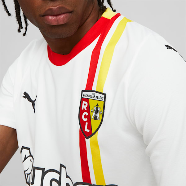 RC Lens Third Jersey Men, PUMA White-Pelé Yellow, extralarge-GBR