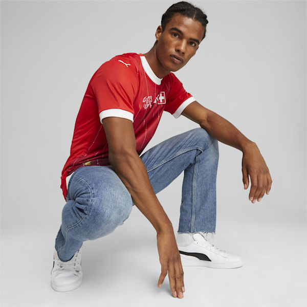 Switzerland Football 23/24 Home Jersey, PUMA Red-PUMA White, extralarge-GBR