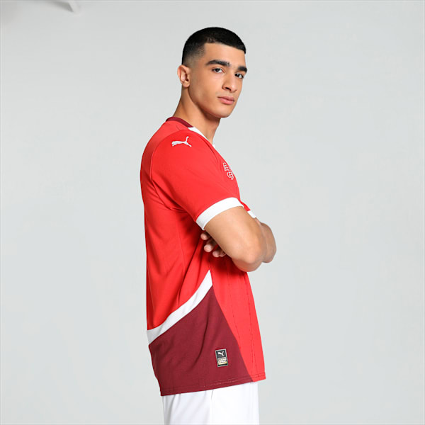 Switzerland 2024 Men's Football Home Jersey, PUMA Red-Team Regal Red, extralarge-IND