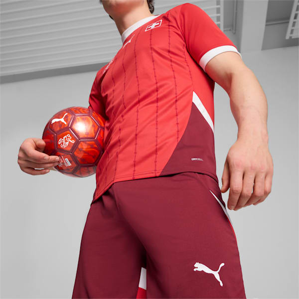 Switzerland 2024 Shorts Men, Team Regal Red-PUMA Red, extralarge